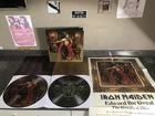 2LP PICTURE DISC IRON MAIDEN EDWARD THE GREAT GREATEST HITS 1ST PRESS EX+/EX+