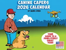 Mark Lynch Dog Calendar 2026 Funny Humor Comic