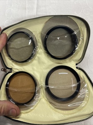 4 58mm Filters: Canon Close-Up Lens 450 & 240, Kenko L40c & LBW4 & Case