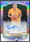 2025-26 Bowman Deniya Prawl Chrome Auto Refractor /499 1st Prospect DD5