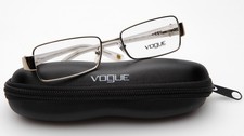 New VOGUE VO 3748 848 Light Gold Eyeglasses Frame 53-17-135mm B28mm