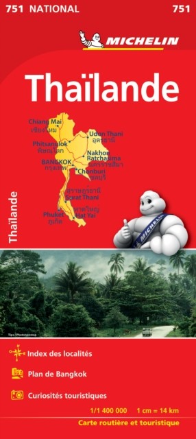 Thailand - Michelin National Map 751 Map by Michelin (Sheet map, folded) - Image 4