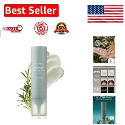 Detox Scalp Shampoo with Rosemary Salt - 10.5 oz Aromatherapy Hair Loss Solution