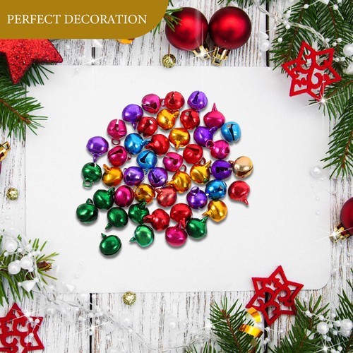 100 Pcs Iron Bell Accessories Ornament Making Supplies Work Tiny Bells - Bild 2 von 12