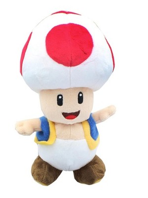 Super Mario All Star Collection 8 Inch Plush | Toad