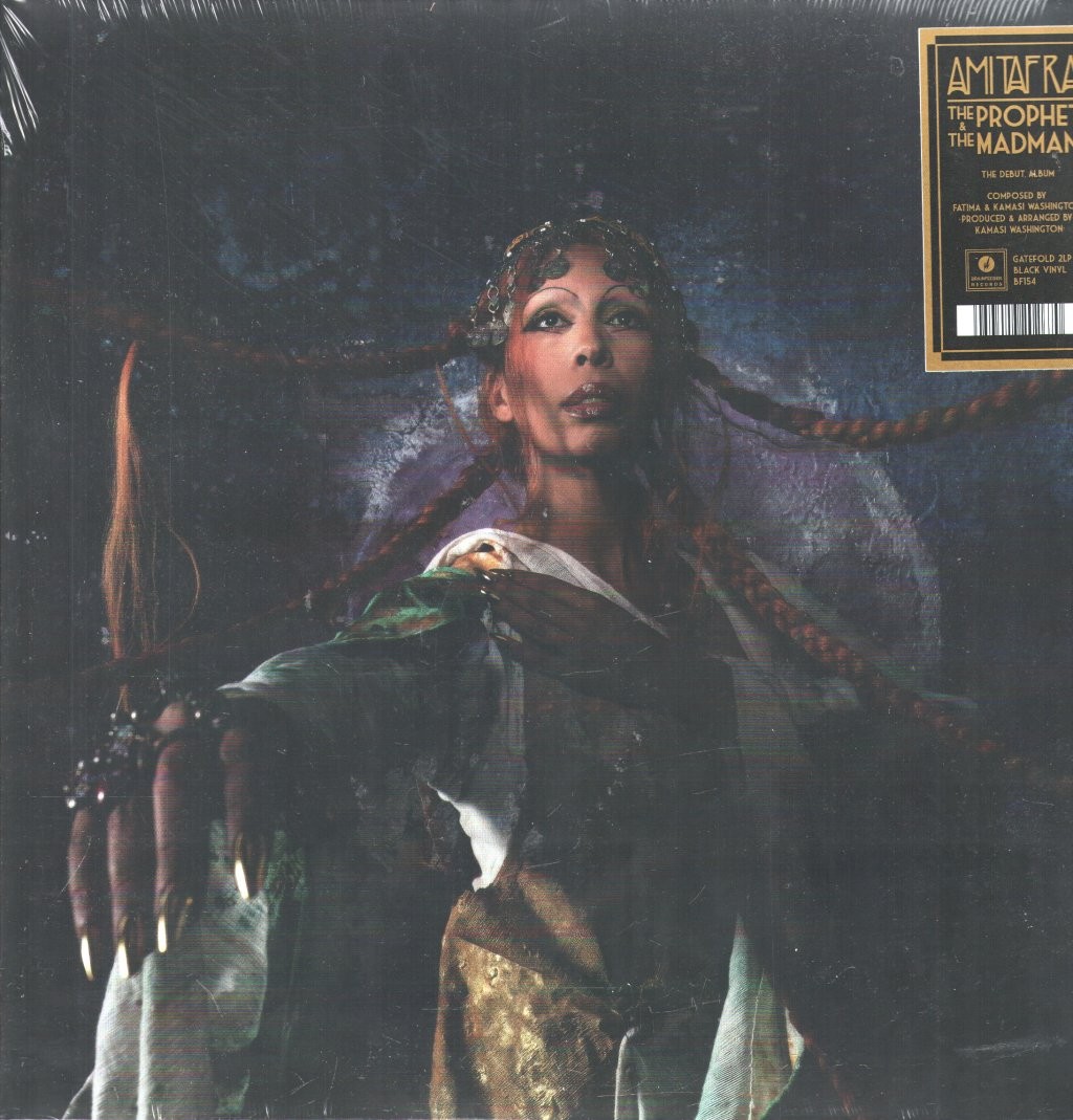 Ami Taf Ra Prophet & the Madman double LP vinyl Europe Brainfeeder 2025 2LP in g