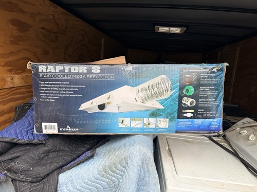 Hydro Farm Raptor  8” Air Cooled Mega Reflector