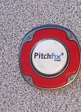 PitchFix GOLF MULTIMARKER CHIP Magnetic Ball Marker Alignment Tool RED