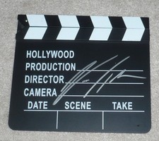 DIRECTOR NICOLAS WINDING REFN HAND SIGNED CLAPBOARD w/COA DRIVE PUSHER GOSLING