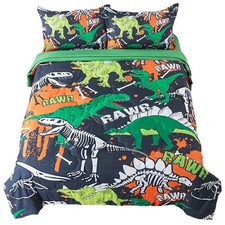 ADASMILE A  S Kids Dinosaur Comforter Twin for Boys Teens Dinosaur Bedding S...