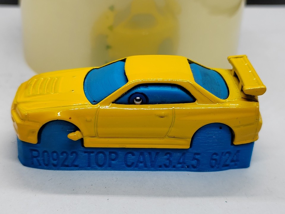 Hot Wheels 2024 Prototype NestNissan Skyline GTRR34 Yellow Color No
