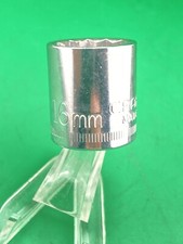 Vintage Craftsman 16mm Socket -g- Series 38dr. 12pt 44311 Usa Bottom Knurl Nos