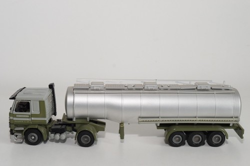 B19 1:50 TEKNO SCANIA 142H TRUCK WITH TRAILER TANKER GEBRS. V. STAALDUINEN EXC. - Picture 2 of 13