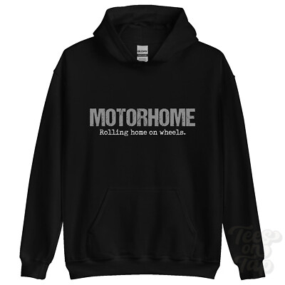 Wohnmobil: Rolling Home on Wheels Hoodie Autofahrer Geschenk