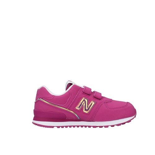 Scarpe sportive bambina NEW BALANCE pelle fucsia con strappo YV574MTP | eBay