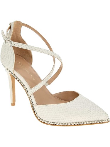Escarpins BCBGeneration Parade - Thème Serpent - Talon Ultra Haut 10cm - Taille 8 - Beige