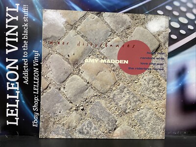 Amy Madden Minor Disturbances 12  EP Vinyl Record OBG008T Rock Indie 80 s + Book