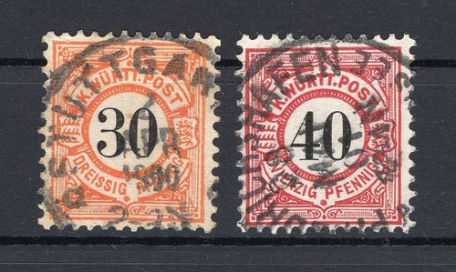 Württemberg 61/62 SET gest. 15EUR