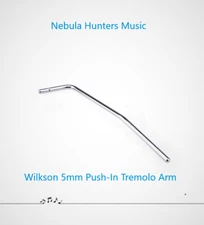Wilkinson 5mm Push-In Tremolo Arm Whammy Bar For Strat ST Imported Guitar Bridge