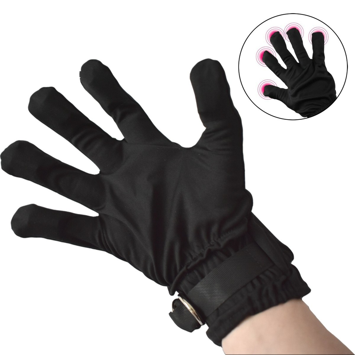 Erotik Massage Handschuh mit Vibration* Sexspielzeug Bondage Fetisch Sex