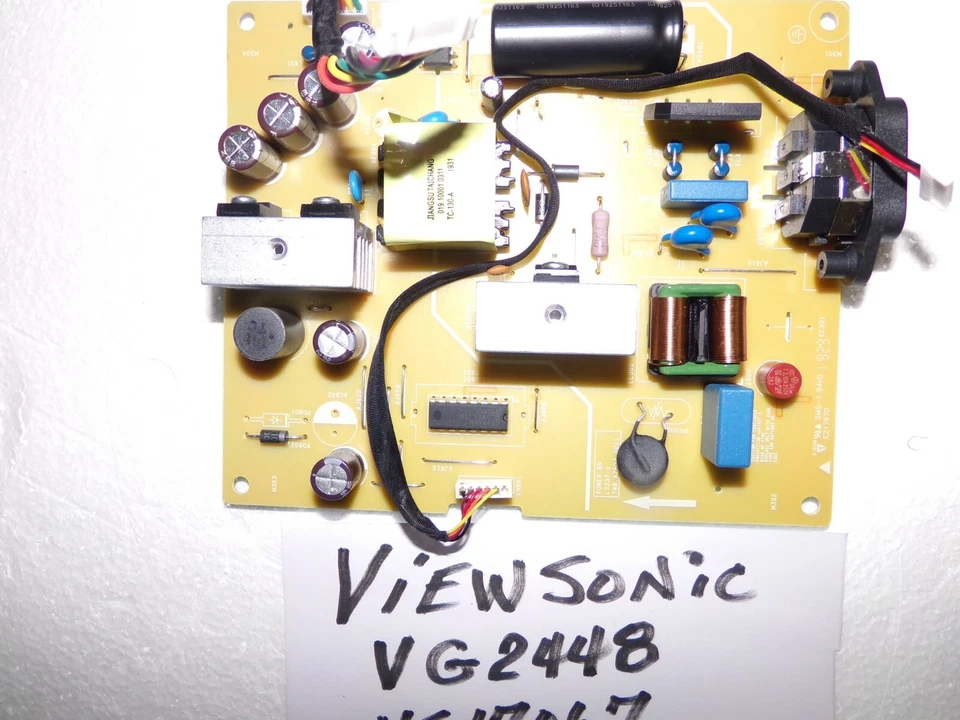VIEWSONIC 24" VG2448 MONITOR POWER BOARD  L7232-1 / 748.A2H02.0011 - Image 2 of 4