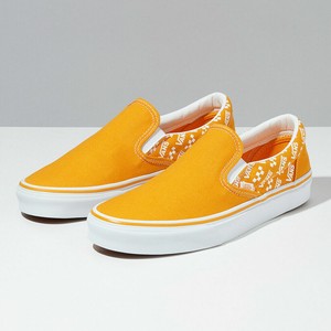 vans slip on amarelo