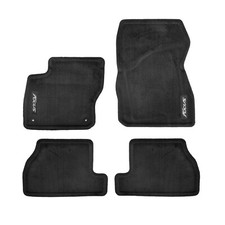 New Oem 2012-2018 Ford Focus St Front Rear Black Carpet Floor Logo Mats