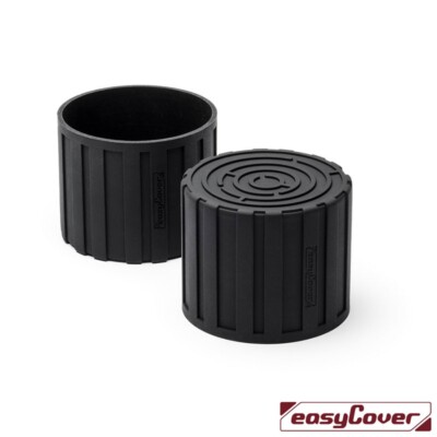 Easycover Lens Maze Objektivabdeckung 52-77mm Schwarz Protector Schutz Black
