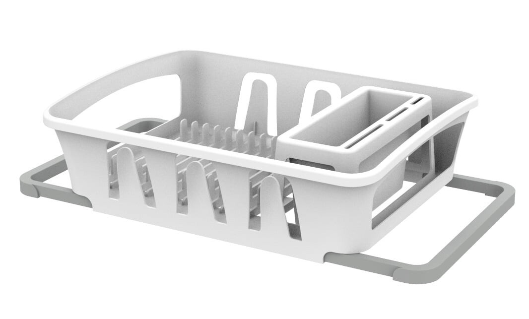 Dish Drying Rack, Dish Rack with Utensil Holder for Kitchen Countertop