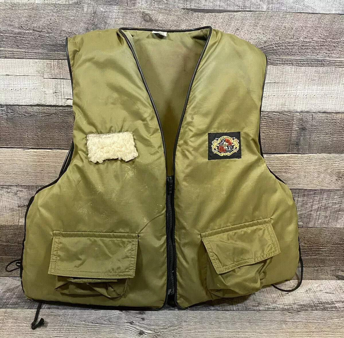 VTG STEARNS Life Jacket Vest Fly Fishing Boat Adult Large/XL Chest 30-52  USA