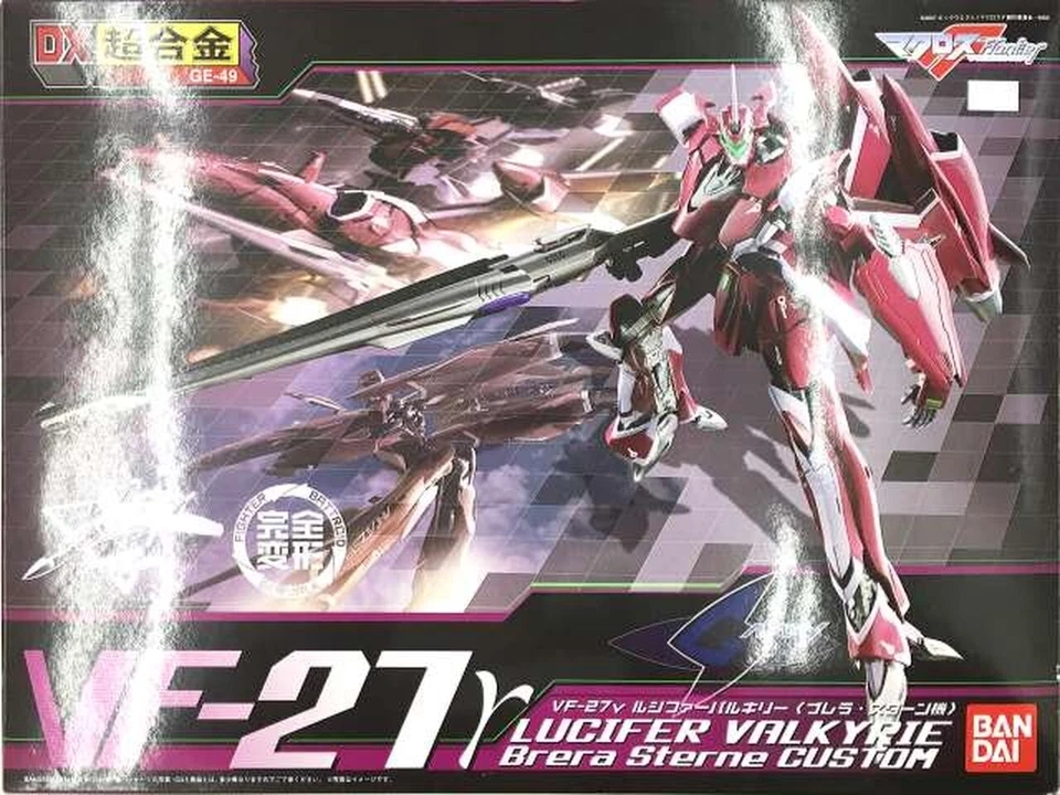 DX Chogokin GE-49 Macross Frontier VF-25γ Gamma Lucifer Valkyrie Brera BANDAI Foto 2 de 4