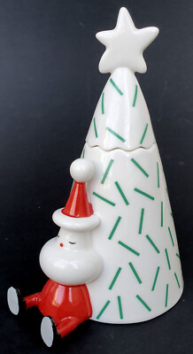 A di Alessi Christmas Figur Natalino AMGI11 Porzellan H 15 cm Massimo Giacon NEU