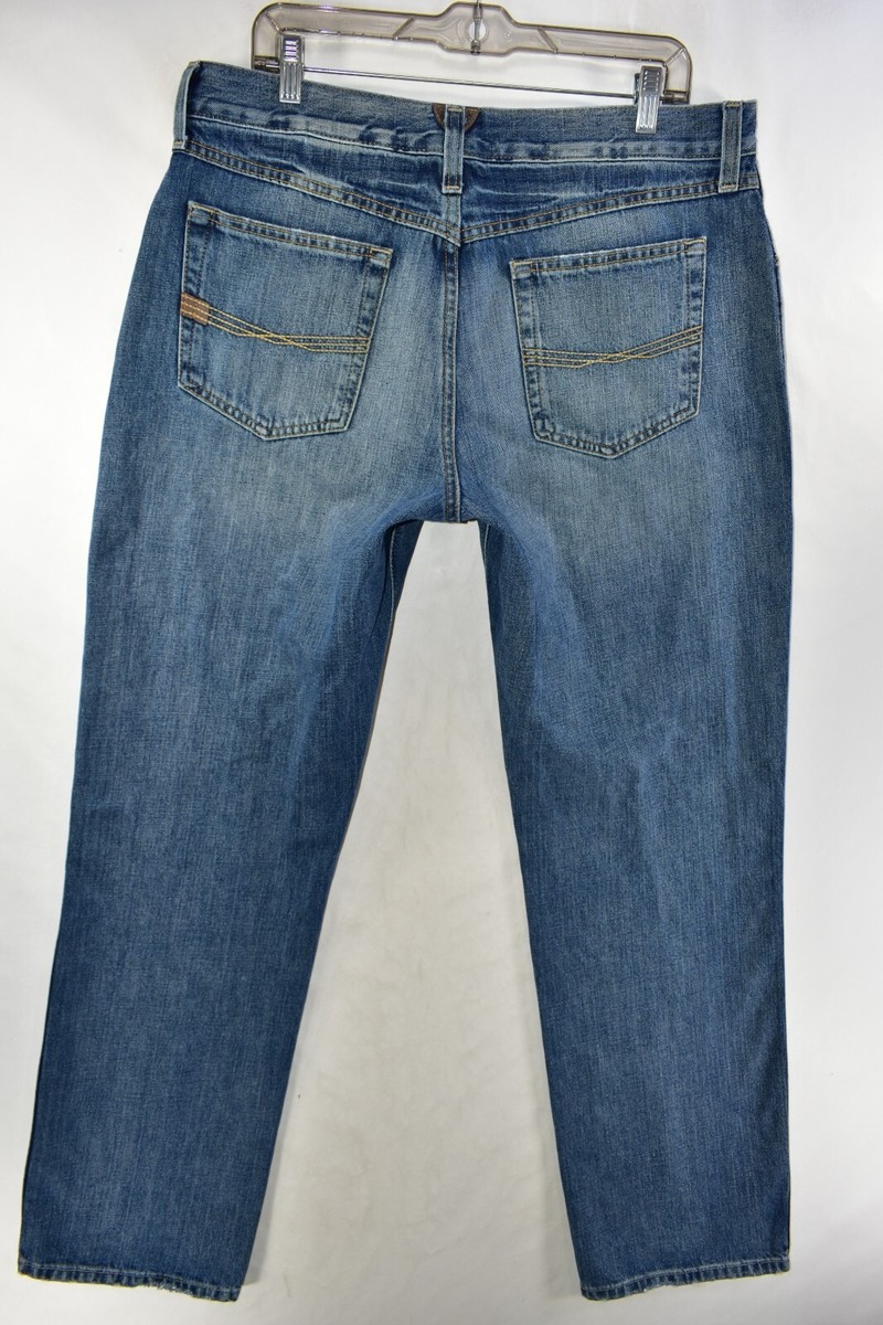 Ariat M3 Loose Stackable Straight Leg Jeans Mens Size 34x34 Blue