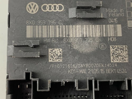 Audi Q3 8U Rear Right Door Control Module Unit 8X0959795C - Picture 5 of 5