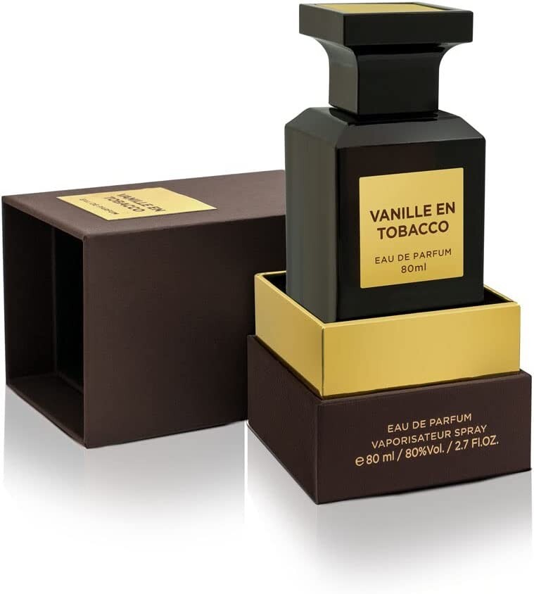 Vanille En Tobacco 80ml EDP By Fragrance World Strong Scent Ideal