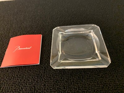 Square Crystal Ashtray By Baccarat Model 8 | eBay