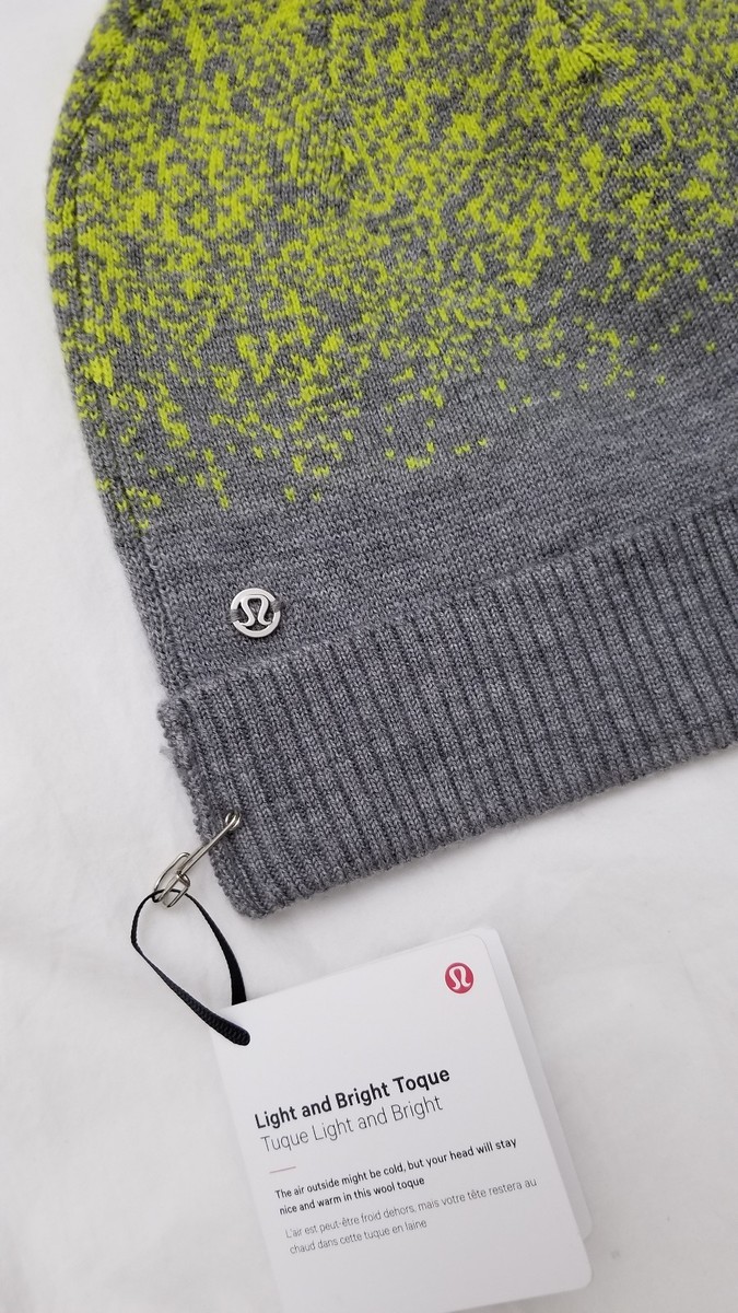 Lululemon Light and Bright Toque NWT Merino Wool Hat HCMG 
