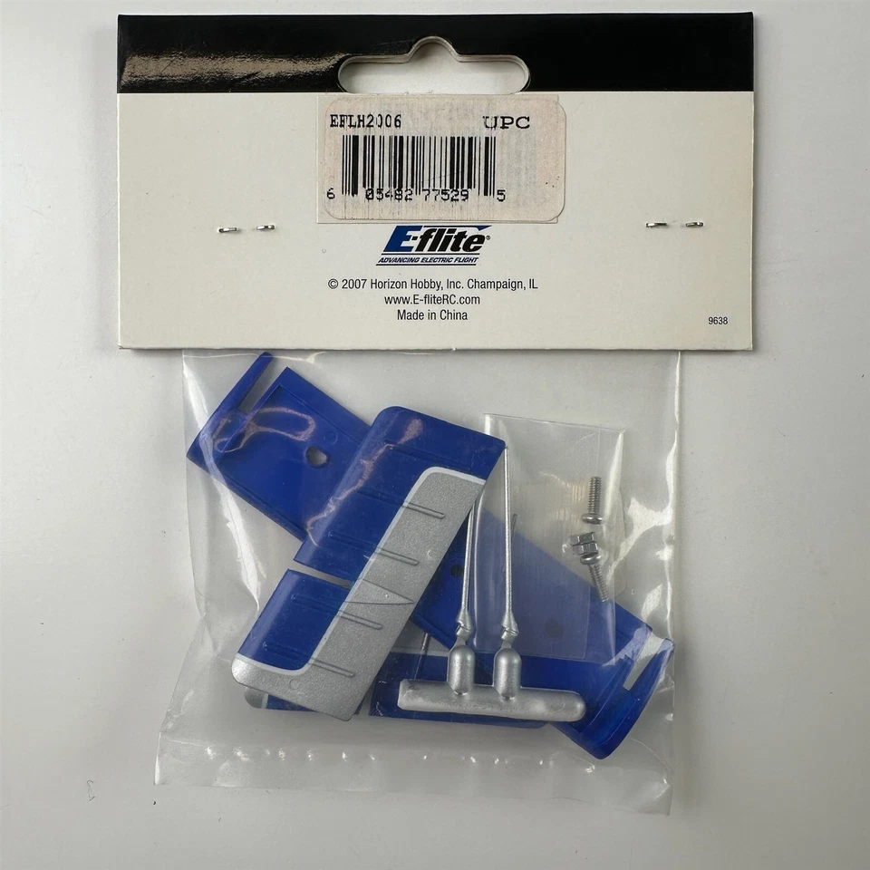 E-Flite EFLH2006 MD520N Fin Set (for BCX3) NEW - Image 2 of 2