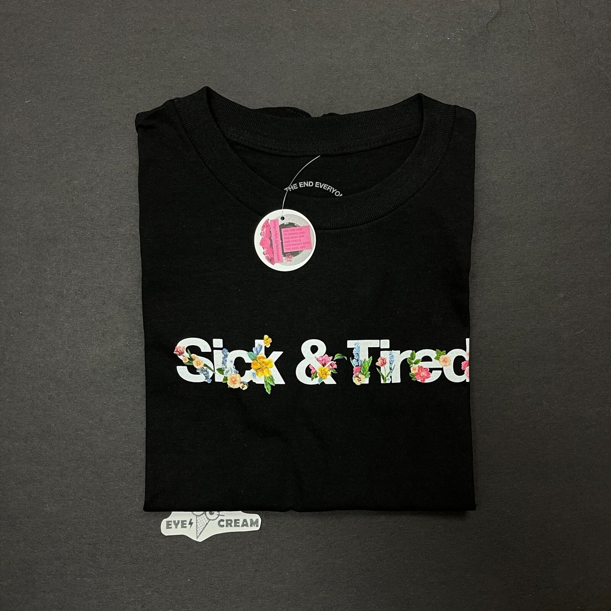 DS SS22 Auth Anti social social club Self Conclusion Tee S