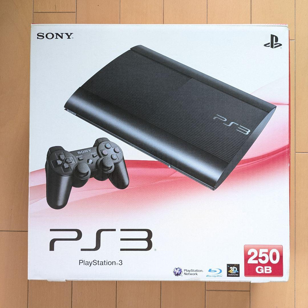 Sony PS3 CECH-4000B 250GB Console Charcoal Black PlayStation