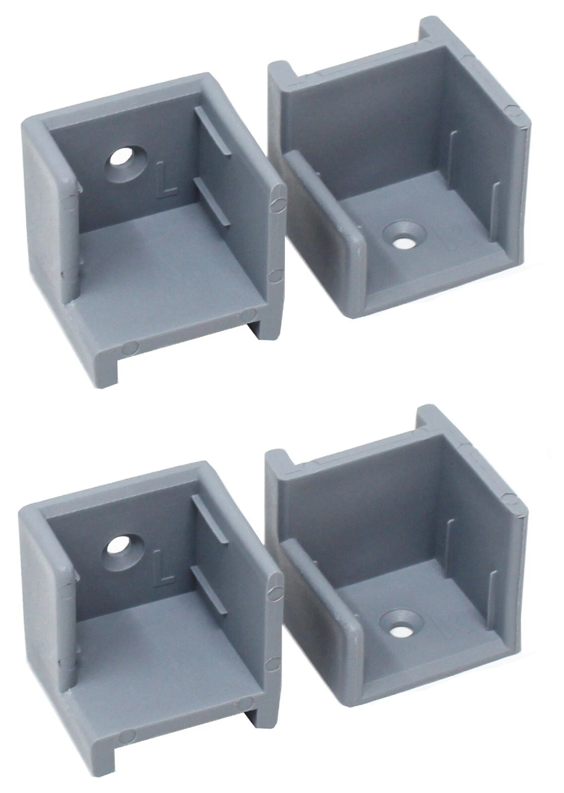 Black or Grey - Left & Right Hand Hinge Pontoon Door Stop Kit | eBay