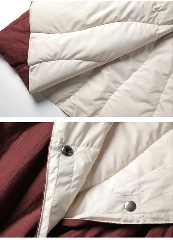 Winter Kapuze Damen mittellange Mäntel gefütterte Daunenjacke Mantel koreanischer Stil neu - Bild 16 von 20