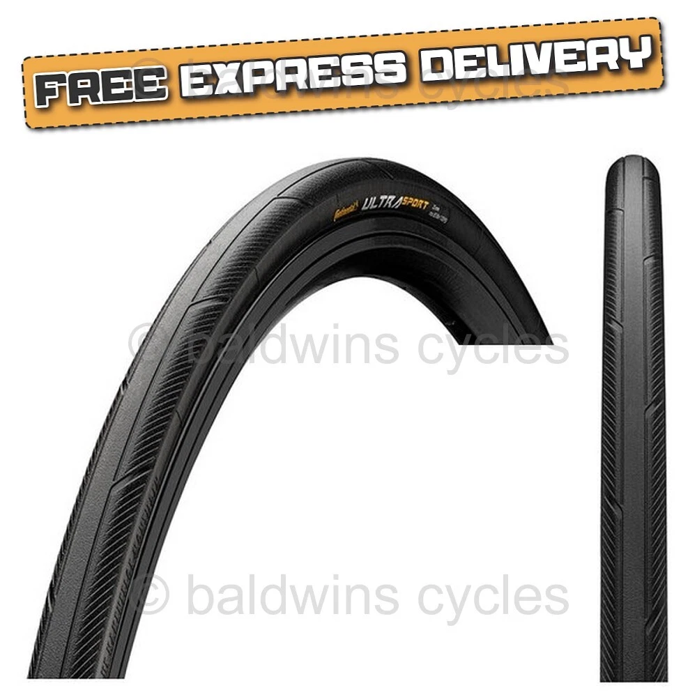Continental ULTRA SPORT 700 x 25c Slick Road Racing Bike TYRE