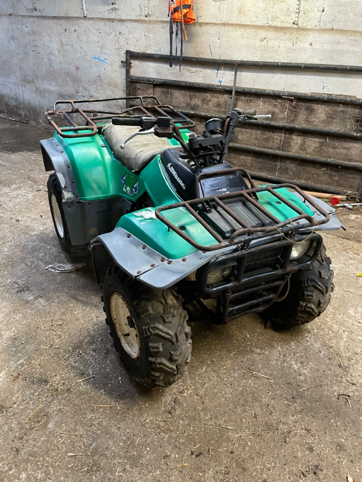 kawasaki klf 300 quad bike Spares Or Repairs eBay