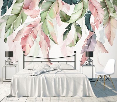 3D Banane Blätter M5183 Tapete Wandbild Selbstklebend Abnehmbare Aufkleber Romy