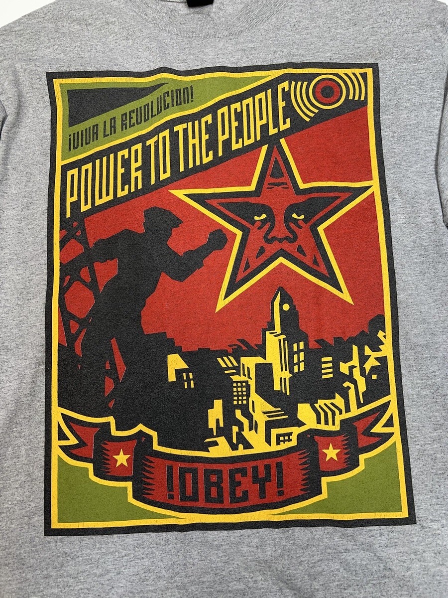 Obey Clothing Vintage Tshirt 'Power To The People' Che Guevara