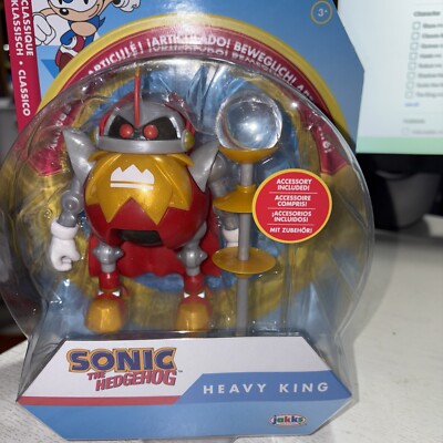 New Sonic the Hedgehog: Heavy King. Shadow. Super Silver. Amy. JAKKS Pacific