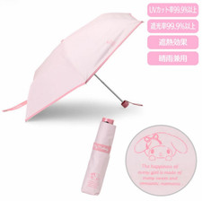 Sanrio Characters My Melody Folding Umbrella for Sun and Rain 2025SS JP Limited