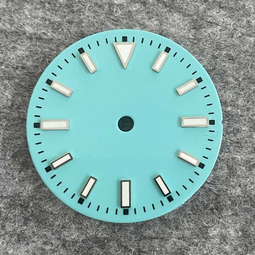29MM Green Luminous Watch Dial Replacement Dial for NH35/ETA2836/Miyota 8215 - Picture 8 of 13