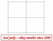 Create Your 4 Squares Faux Postage - FREE SHIPPING OFFER! - New UM Rubber Stamp